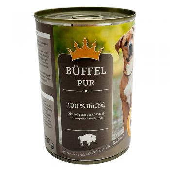 Hundefutter Büffel PUR