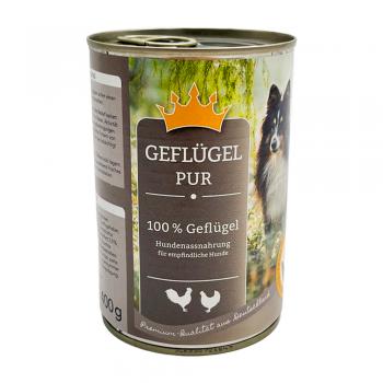 Hundefutter Geflügel PUR