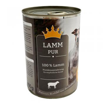 Hundefutter Lamm PUR