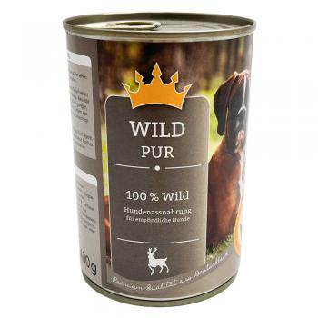 Hundefutter Wild PUR