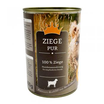 Hundefutter Ziege PUR