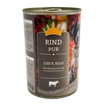 Hundefutter Rind PUR